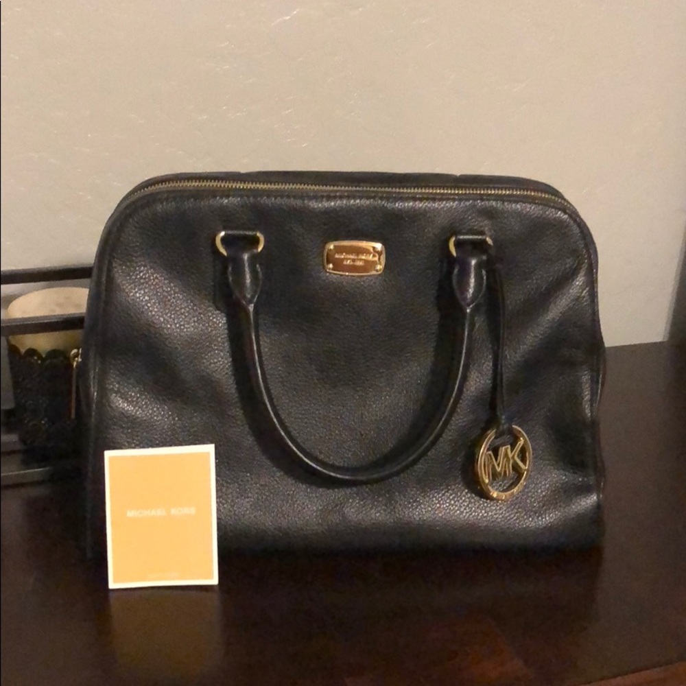 Michael Kors leather handbag